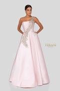 Terani Couture 1912E9202 One Shoulder Long Ball Gown