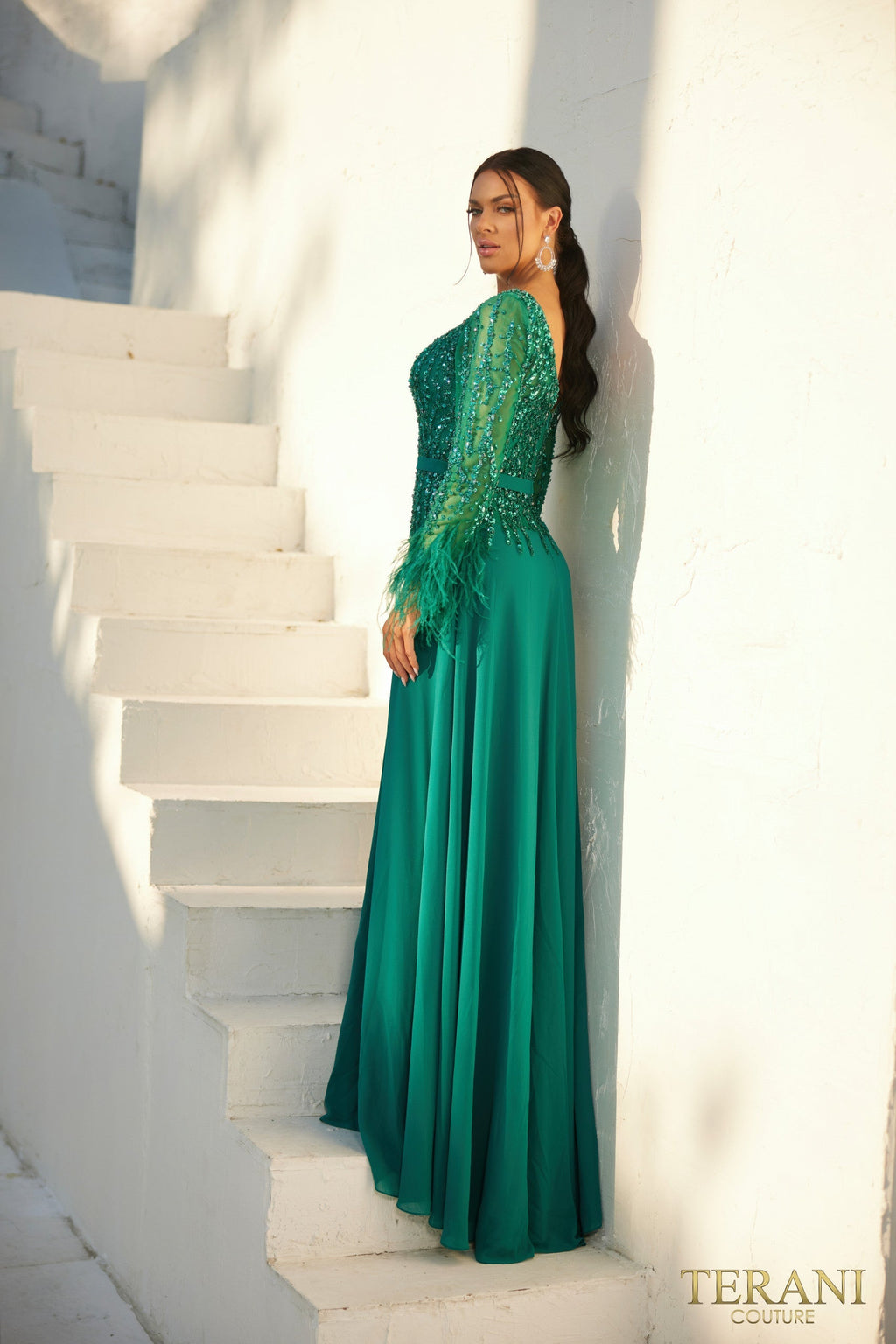 Terani Couture 1921M0473 Long Formal Dress