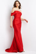 Jovani 07640 One Shoulder Prom Long Dress