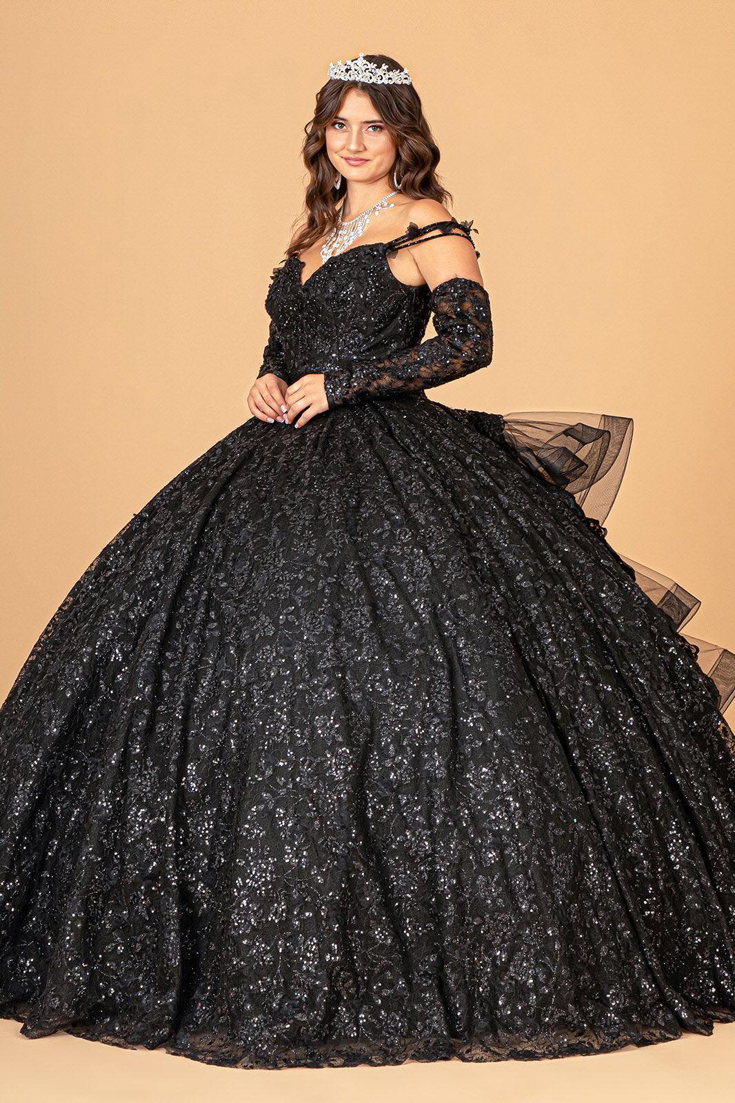 Long Ball Gown Quinceanera Dress