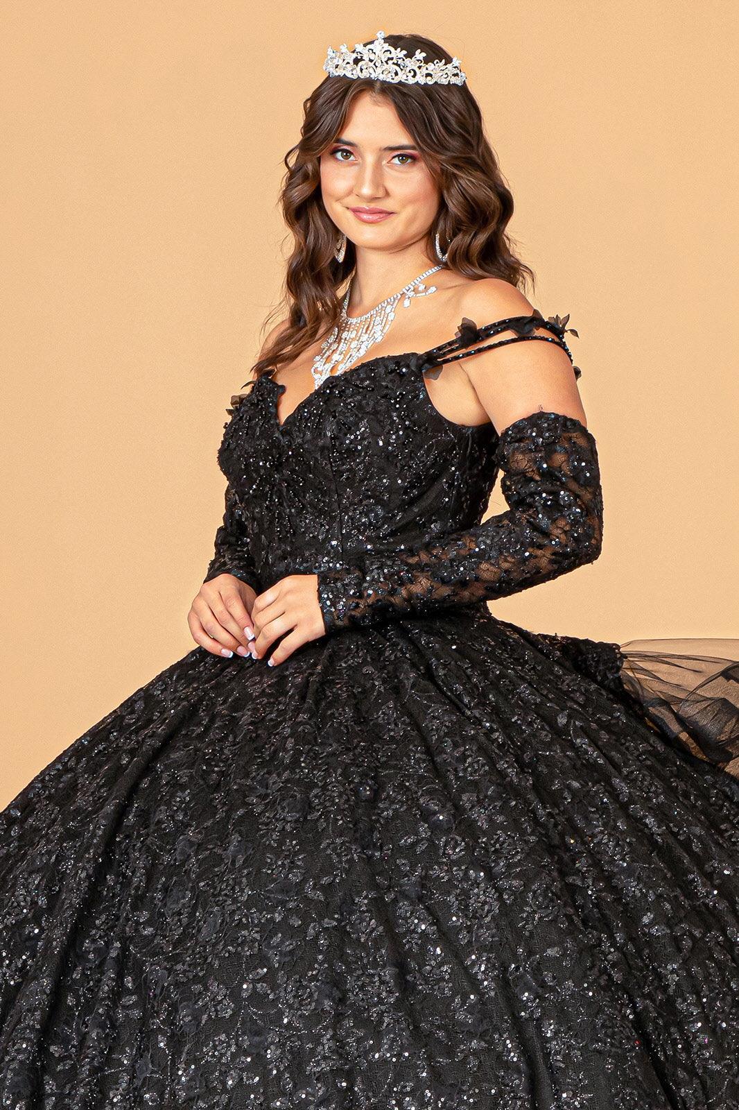 Long Ball Gown Quinceanera Dress