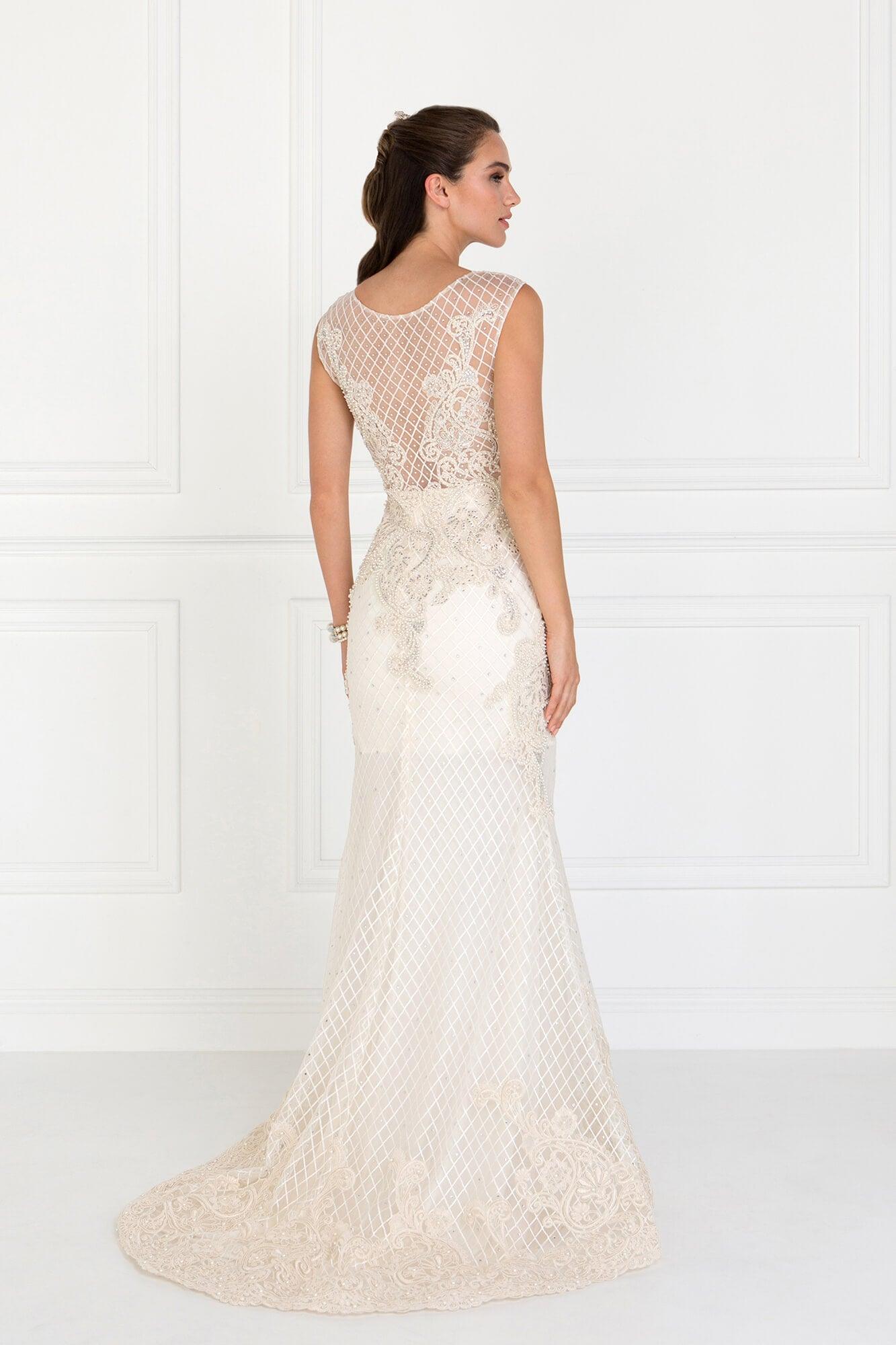Mermaid Long Wedding Lace Dress