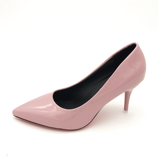 Wedding Pointed Patent Leather Shoes High Heels