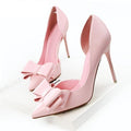 Women's Hollow Pointed Toes High Heels Bridal Shoes